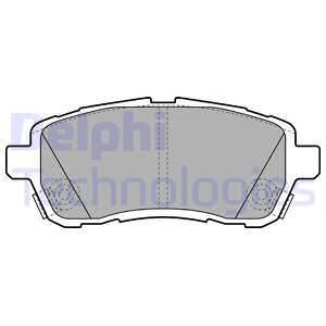 Ford Fiesta 6 Ön Fren Balatası 2009-2017 DELPHI