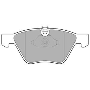 BMW 1 Serisi E87 120d Ön Fren Balatası 177 Beygir 2008-2012 DELPHI
