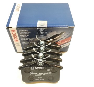 Volkswagen Bora Arka Fren Balatası 1.6 16V 105 Beygir 1999-2006 BOSCH