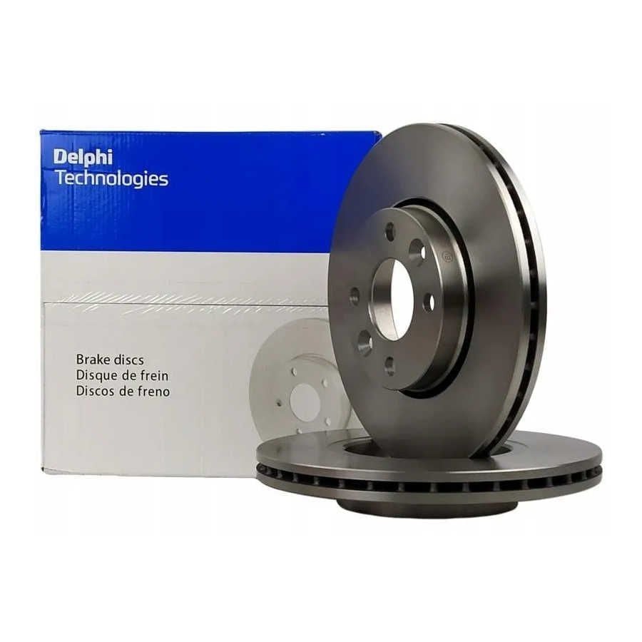 Renault Megane 2 Ön Fren Diski 1.4 16V 260 mm Çap 2003-2009 DELPHI