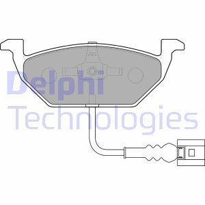 Seat Ibiza Ön Fren Balatası 1.4 TDI 2009-2017 DELPHI