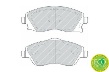 Opel Corsa C Ön Fren Balatası 1.2 Benzinli 2001-2006 FERODO