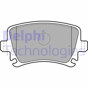 Skoda Superb Arka Fren Balatası 256 mm Disk İçin 2008-2014 DELPHI