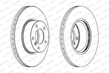 BMW 3 Serisi E92 Kasa Coupe 325i Ön Fren Diski 312 mm Çap 2007-2012 FERODO