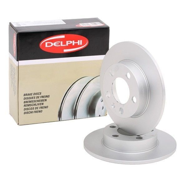 Audi TT Arka Fren Diski 1.8T 180 Beygir 232 mm Çap 1999-2006 DELPHI