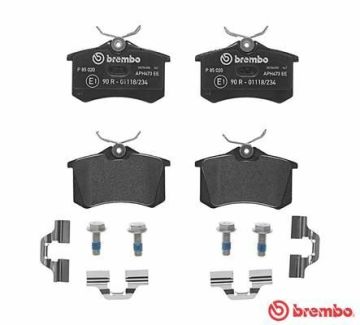 Skoda Fabia Arka Disk Fren Balatası 1.4 16V 100 Beygir 2000-2007 BREMBO