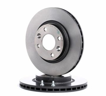 Renault Clio 4 Ön Fren Diski 1.2 16V 75 Beygir 258 mm Çap 2012-2019 BREMBO