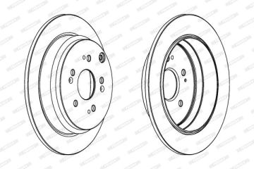 Honda CR-V 3 Arka Fren Diski 305 mm Çap 2007-2012 FERODO