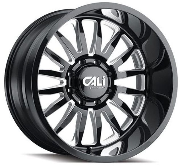 Cali  Summit  9110  20X12 6X139.7 ET-51 MM Gloss Black Milled