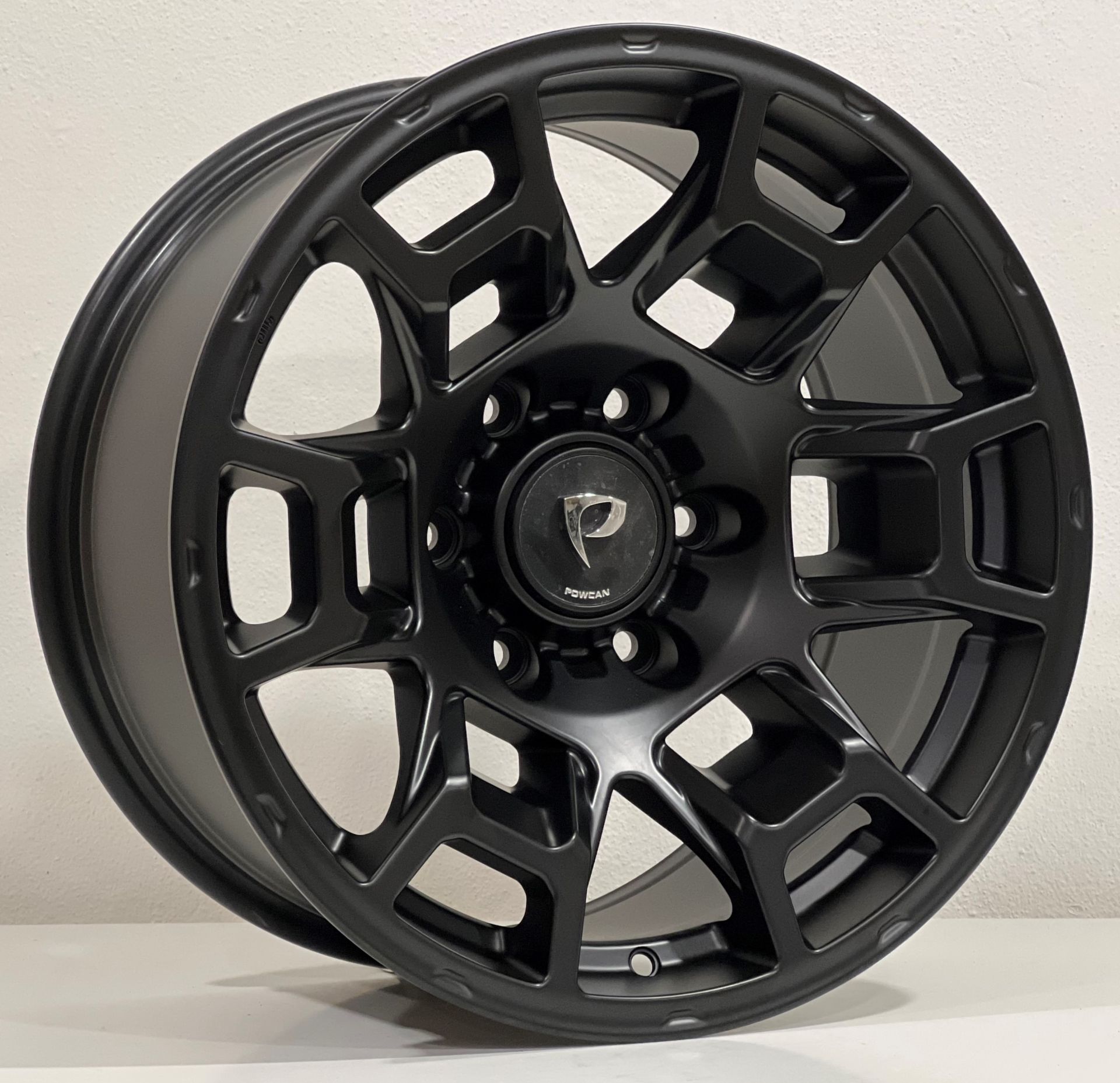 Powcan 5914  17X8.5 6X139.7 ET-10 Matte Black