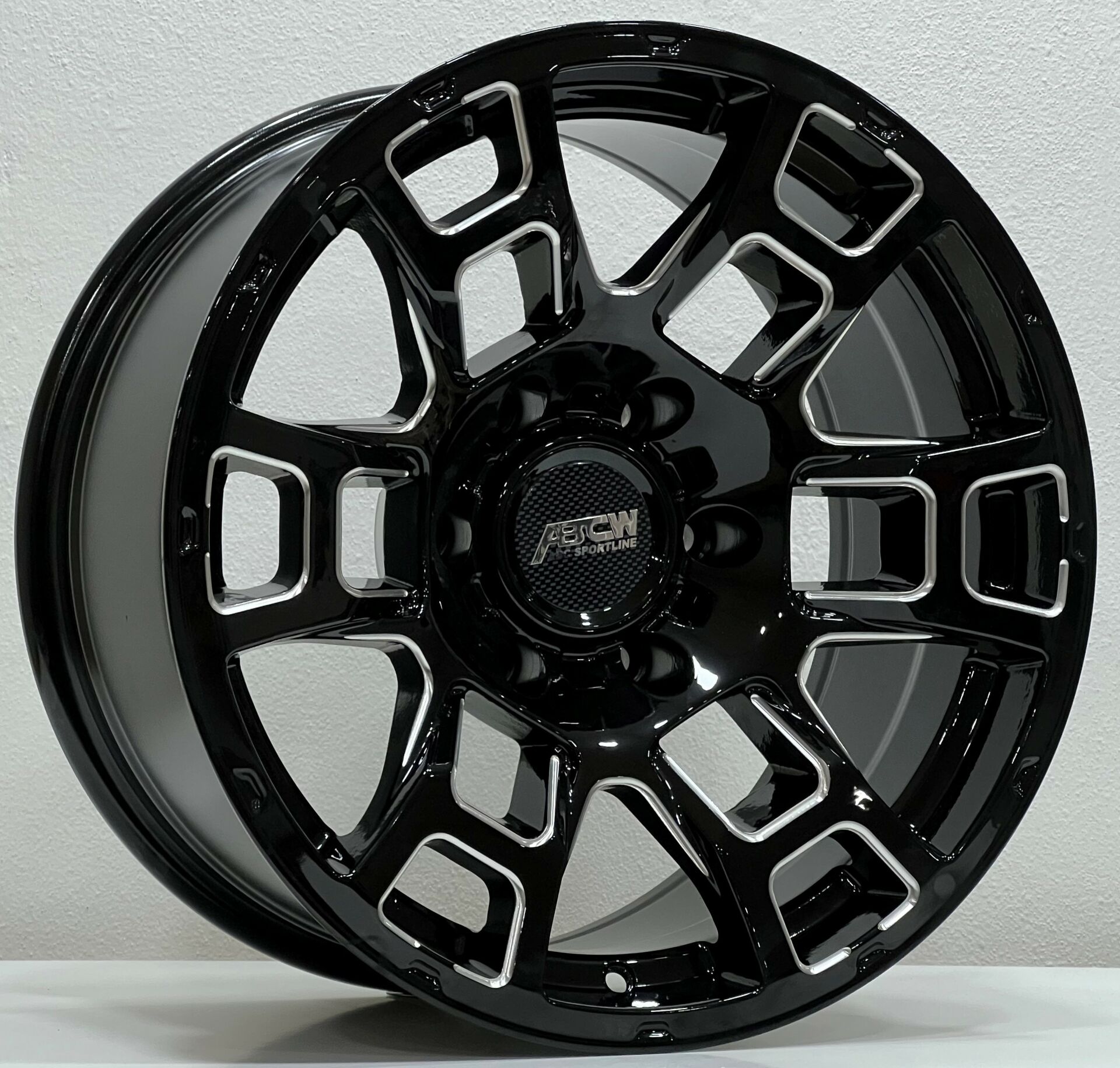 ABCW 7603 17X8.5 6X139.7 ET-10 Matte Black