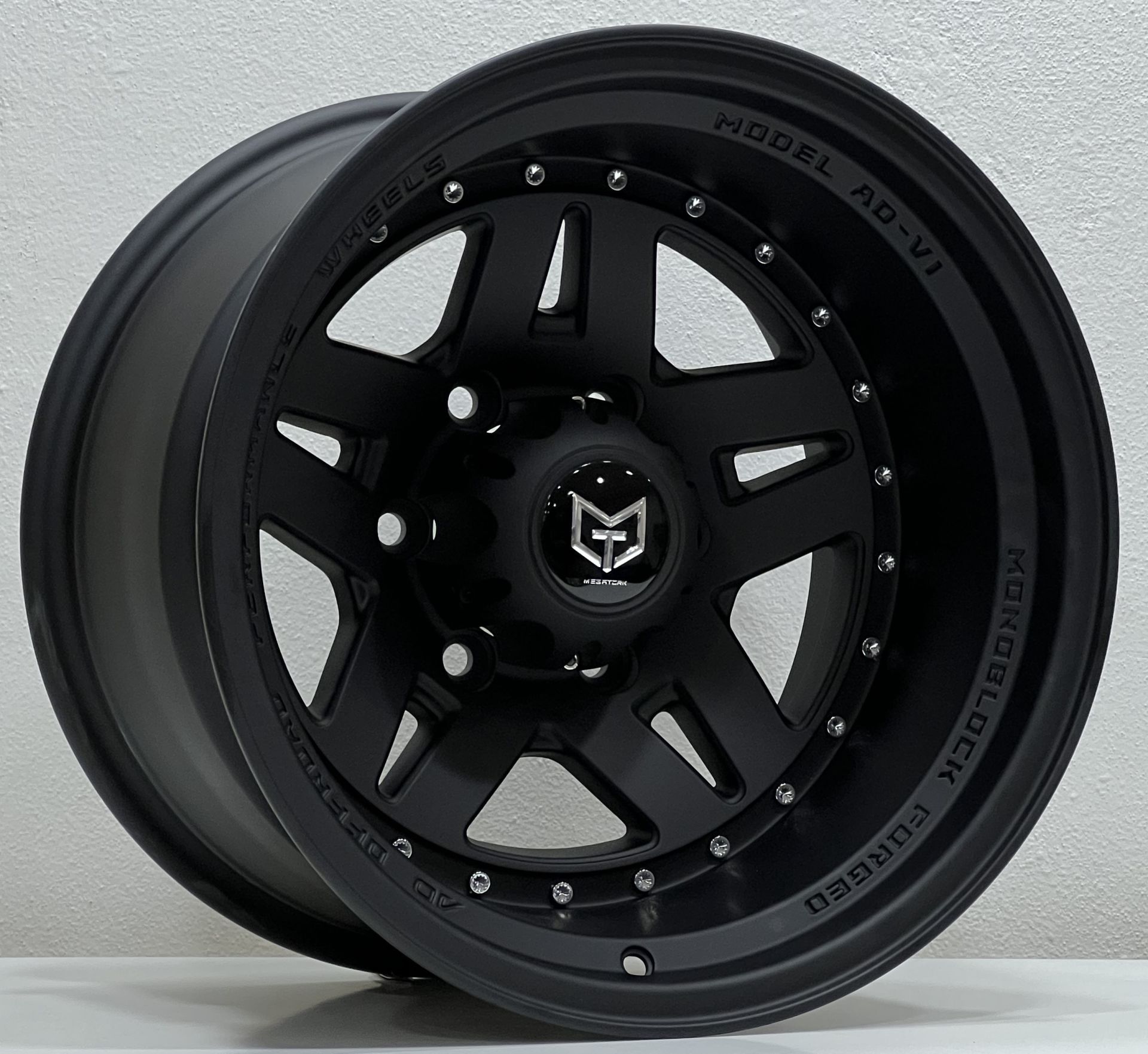 Tork 3917 15X10 5X114.3 ET -44 Matt Black