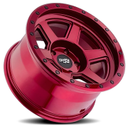 Dirty Life Compound 9315 17X9.0  5X139.7  ET-12 Crimson Candy Red