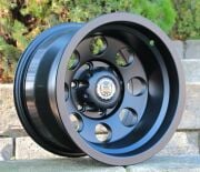 Black Wolf 157 15X10 6X139.7 ET-44 Matte Black