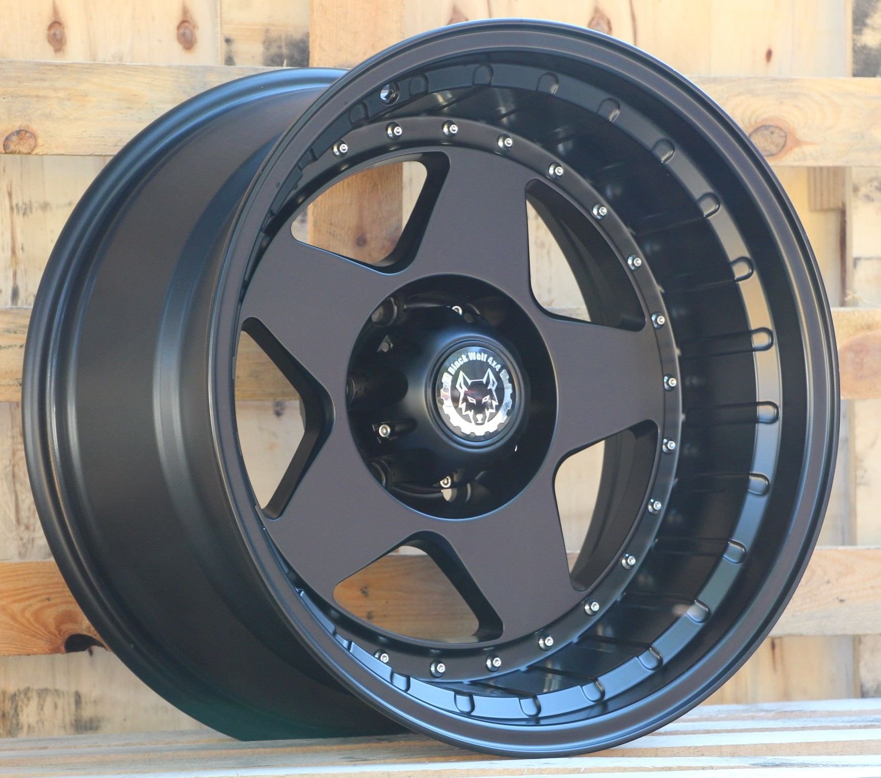 GT  082 18X10 6X139.7 ET-18 Matt Black