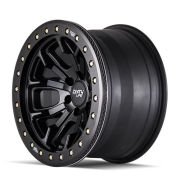 Dirty Life DT-1 9303 20X9.0 6X139.7 ET-12 Matte Black Beadlock