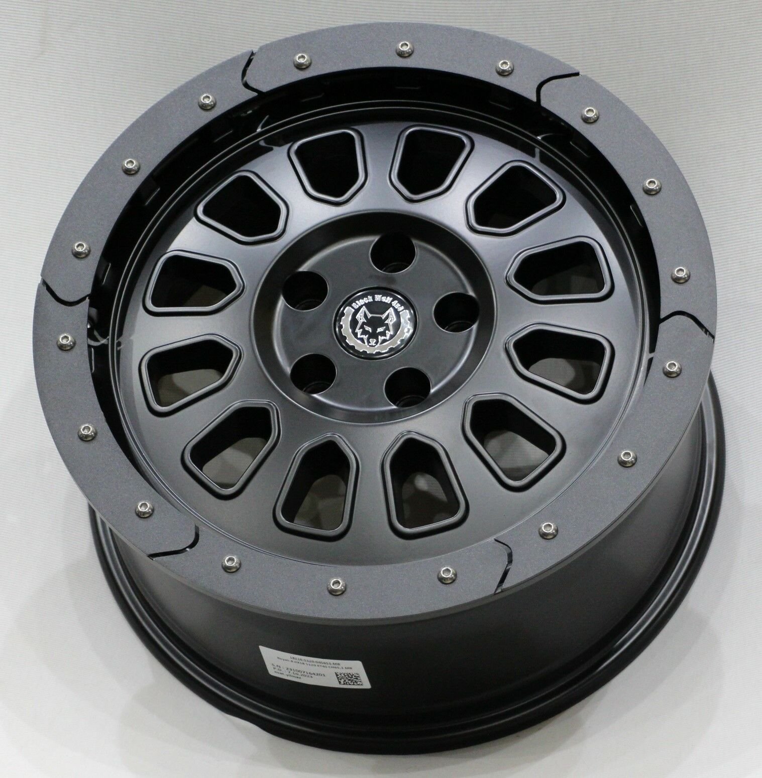 Black Wolf 571 VAN 18X8.0 5X120 ET+45