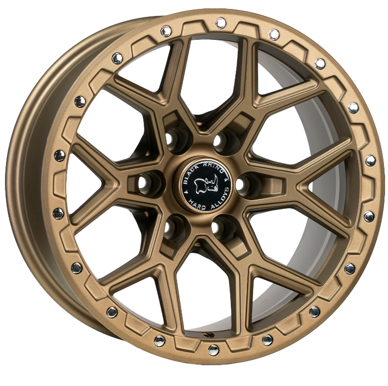 Black Wolf 1536 17X9.0 6X114.3 ET-12 Matte Bronze