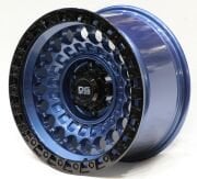 DG 55220 17X9.0 6X139.7 ET-12 Blue Black Lip