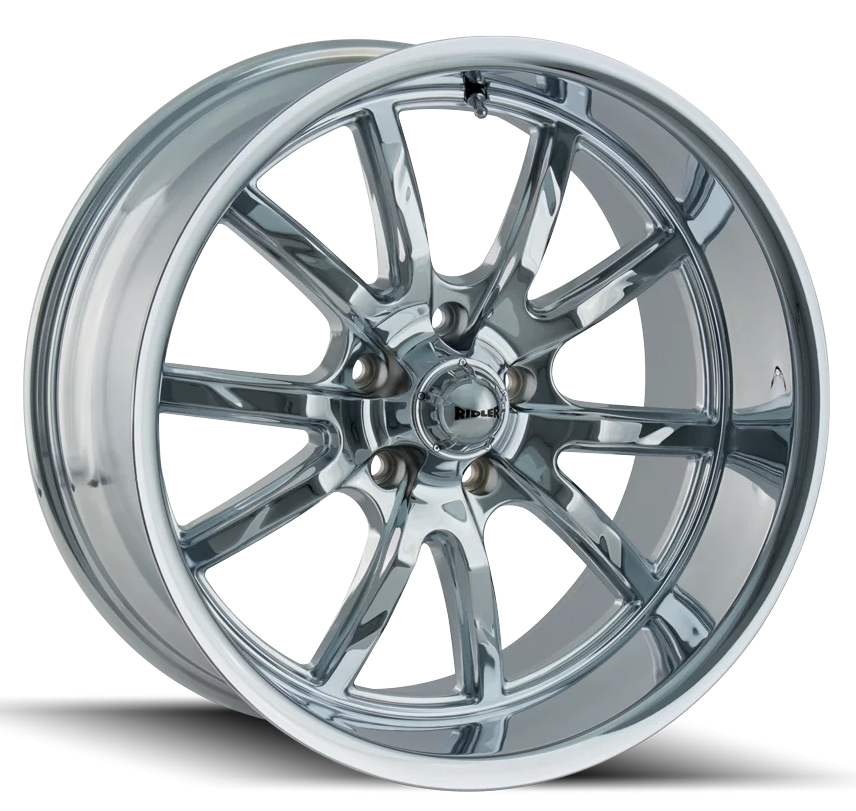 Ridler Type 650 18X9.5 5X127  Chrome (4 Adet )