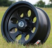 Black Wolf 255 16X8.0 5X139.7 ET-25 Matte Black