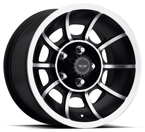American Racing VN47 Vector 15X8.5 5X114.3 Satin Black Machined (2 Adet )