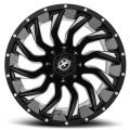 XF 224 20X12 6X139.7 ET-44 Gloss Black / Milling Grey