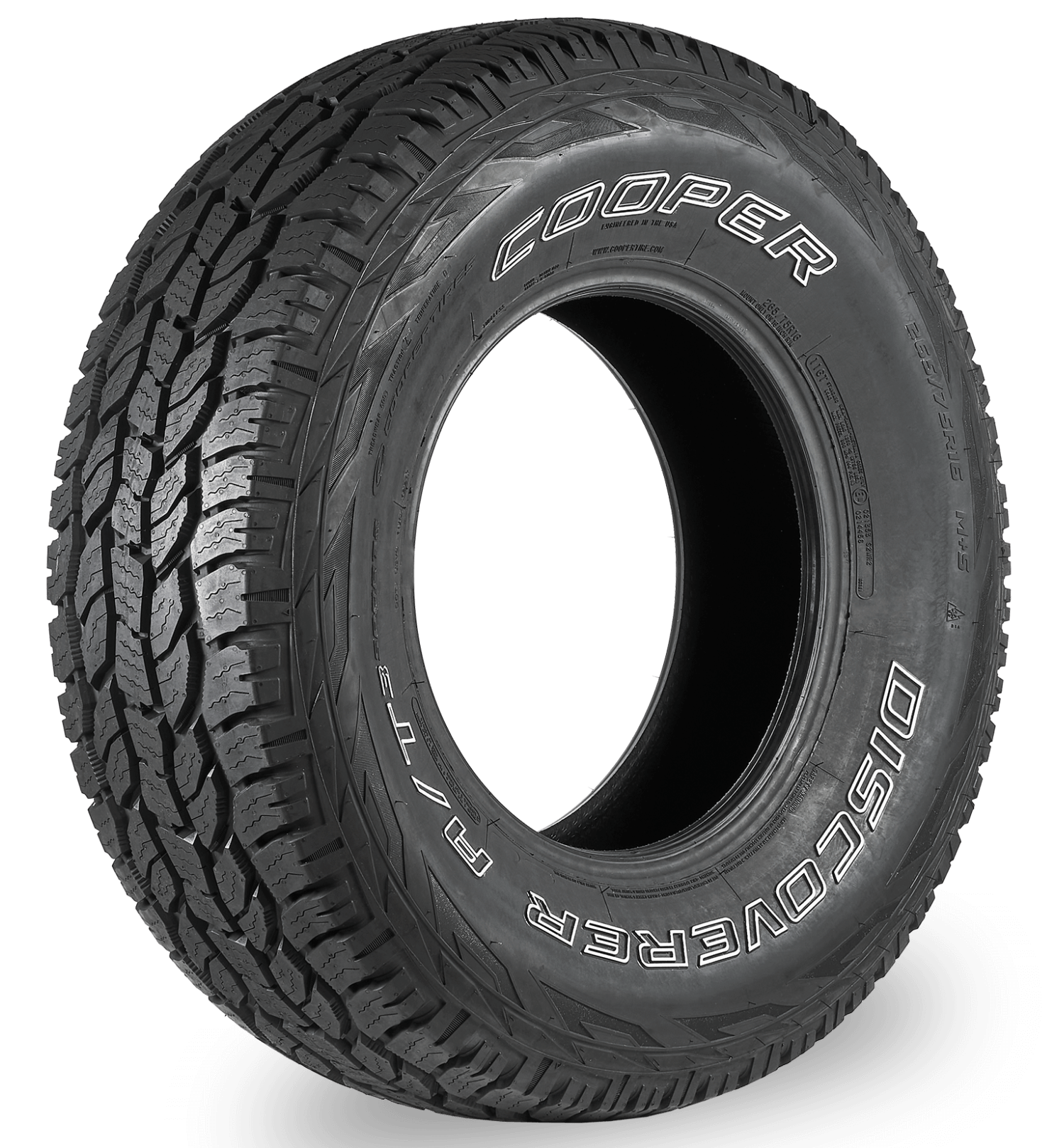 Cooper  205/80R16 104T XL   Discoverer A/T3 Sport  2 OWL