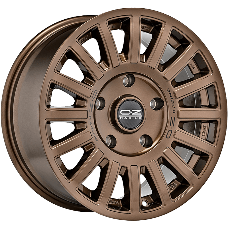 O.Z. Rally Raid 17X8.0 5X127 ET 0 Gloss Bronze + Black Lettering