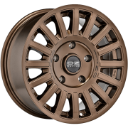 O.Z. Rally Raid 17X8.0 5X127 ET 0 Gloss Bronze + Black Lettering