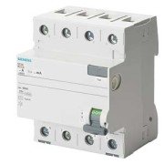 SIEMENS » 5SV4346-0  Kaçak Akım Rölesi 3X63A 30 mA , 3F+N 70 mm