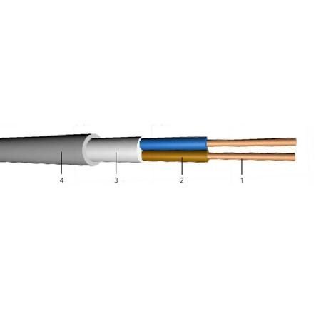 Kablo Antigron (Nym) 2x2,5 Öznur 100mt
