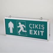 CT-9174 EXIT ÇIKIŞ ARMATÜRÜ LEDLİ 3 SAAT AKÜLÜ