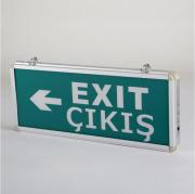 CT-9166 EXIT ÇIKIŞ ARMATÜRÜ LEDLİ 3 SAAT AKÜLÜ