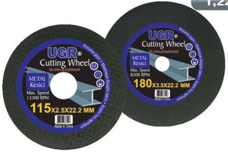 UGR 115x2,5x22 Metal Kesici Disk