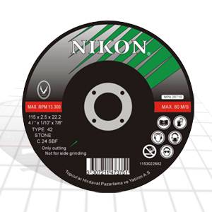 Nikon C115x2,5x22mm Bombeli Beton Flex Taşı