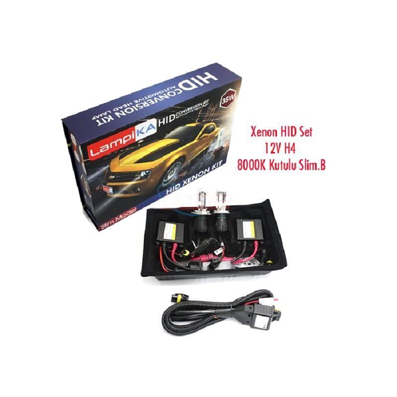 XENON Hid Set 12v H4 8000K (HID)