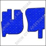Halı Ayak Altı (Sağ/Sol) Mavi (Bukle) Premium 430-440-450-460