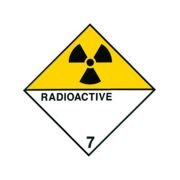 ADR İşareti Radyoaktif Madde Taşıyanlar İçin Sınıf 7/D Yapıştırma