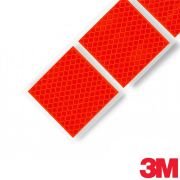 Reflektif Şerit 3M Yumuşak Zemin Parçalı 5,50cmx50m 997 Kırmızı