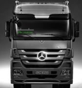 Actros Ön Cam Işıklı Yazı 52 cm Yeşil 24 Volt