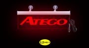 Atego Ön Cam Işıklı Yazı 35 cm Kırmızı 12 Volt