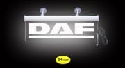 Daf Ön Cam Işıklı Yazı 35 cm Beyaz 24 volt