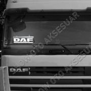 Daf Ön Cam Işıklı Yazı 35 cm Beyaz 24 volt