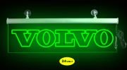Volvo Ön Cam Işıklı Yazı 52 cm Yeşil 24 volt