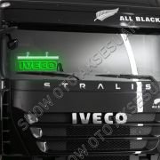 Iveco Ön Cam Işıklı Yazı 35 cm Yeşil 24 volt