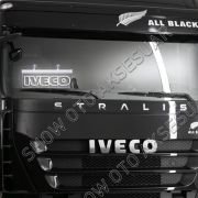 Iveco Ön Cam Işıklı Yazı 35 cm Beyaz 12 volt