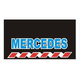 Kamyon Çamurluk Paspası Mercedes Yazılı 30x50 cm