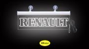 Renault Öncam Işıklı Yazı 35 cm Beyaz 24 volt