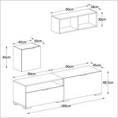 Kenyap 815394 Decoflex TV ünitesi